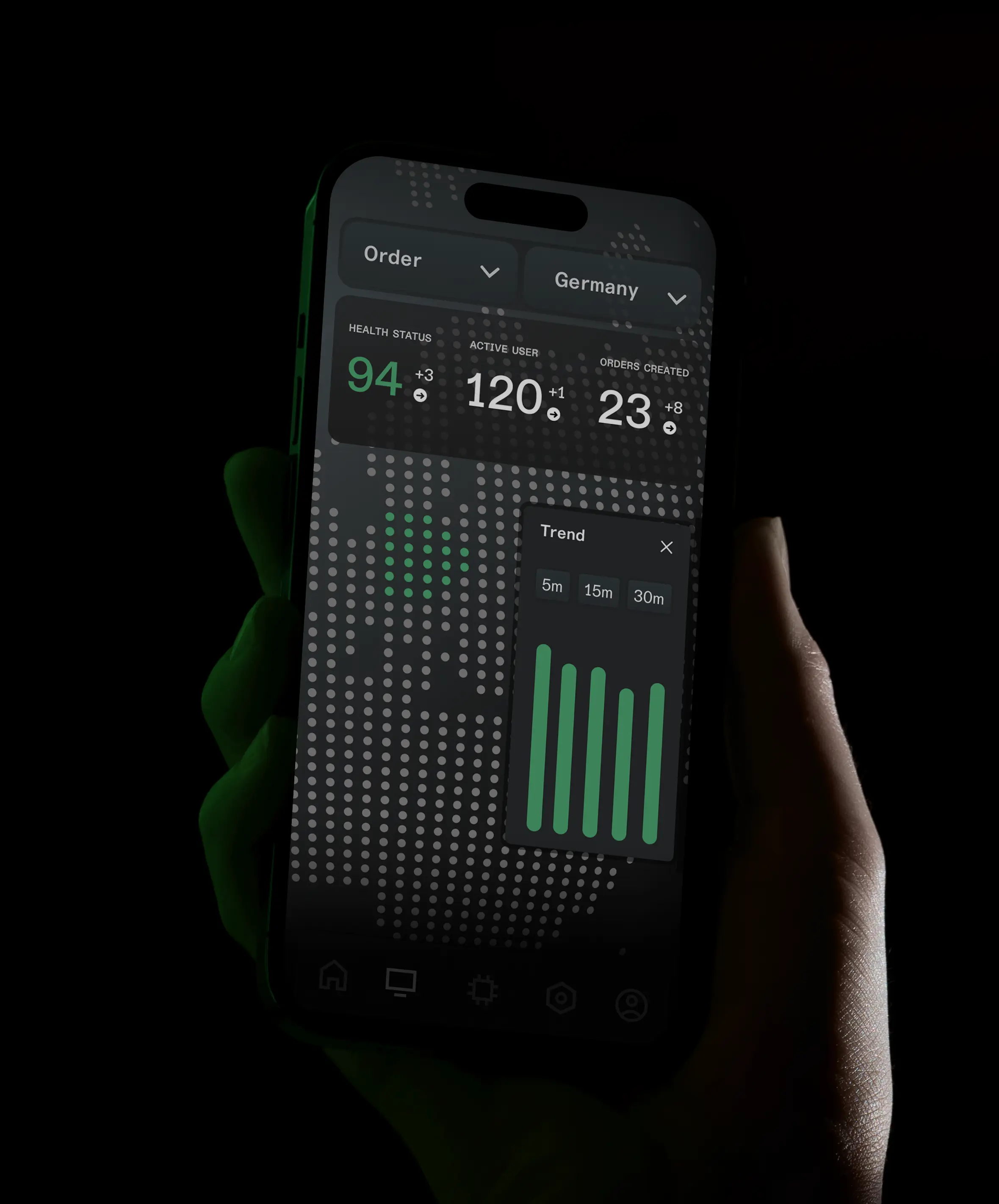 Hero Dachboard Mockup